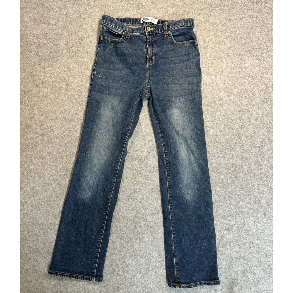 Old Navy Bootcut Built-In Flex Jeans 16 Blue Denim Stretch Cotton Blend